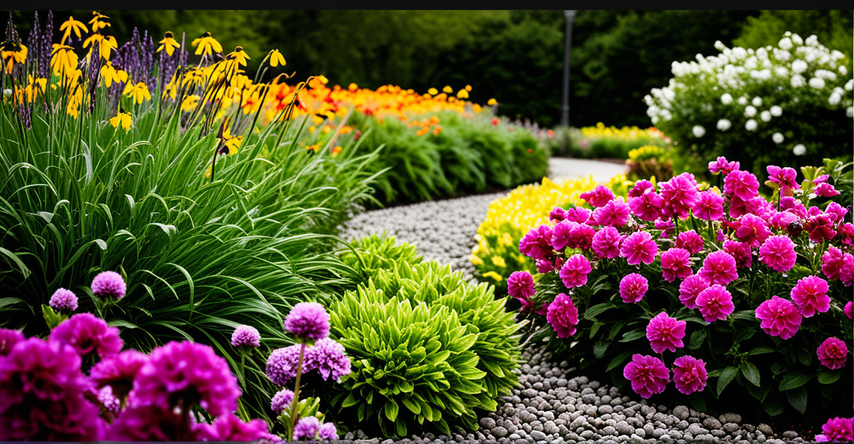 Guia criativo: escolhendo as melhores cores de flores para seu paisagismo